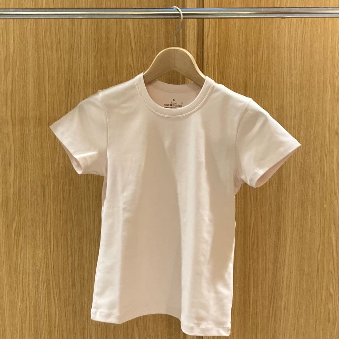 婦人　涼感 汗じみしにくい クルーネック半袖Ｔシャツの写真