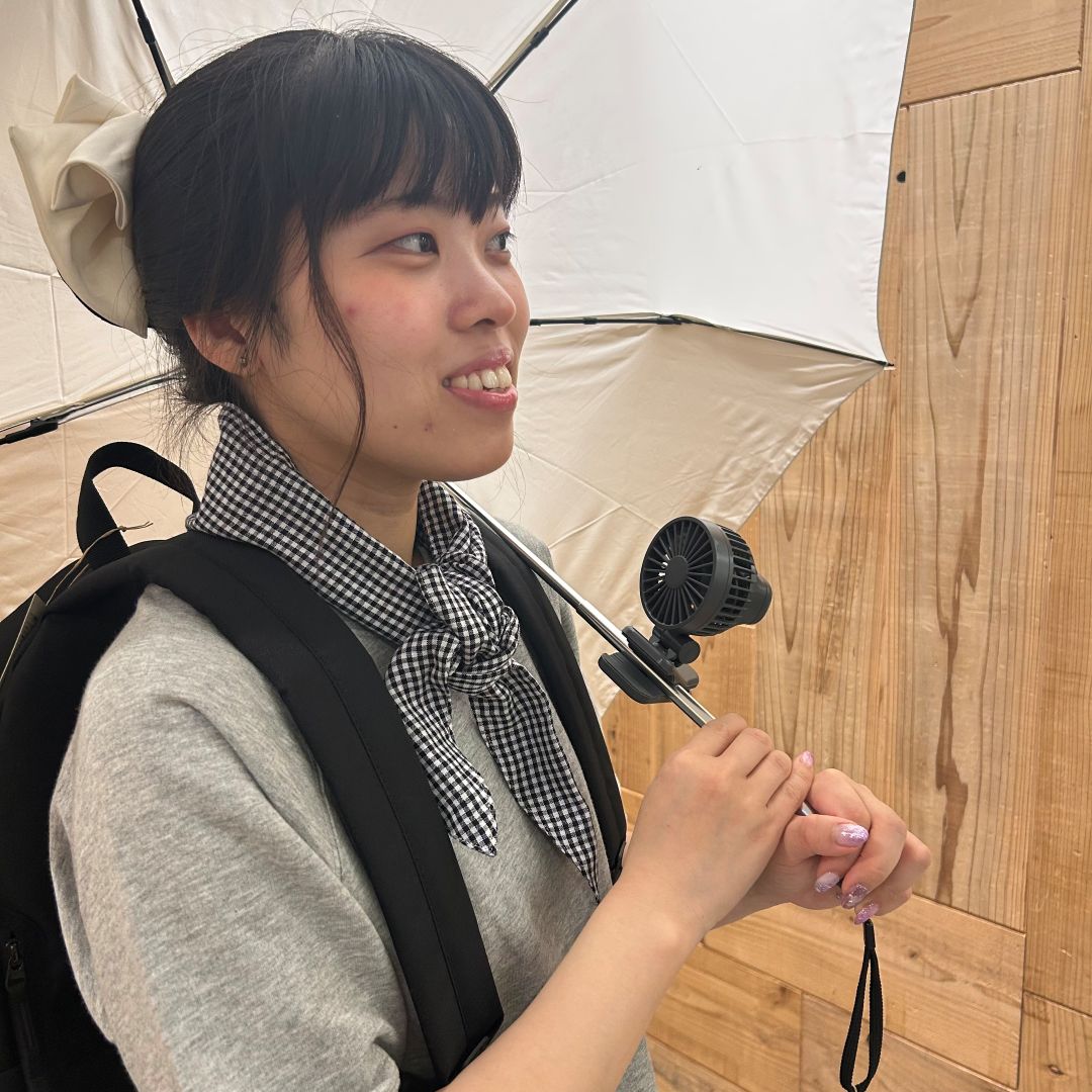 【イオン八事】暑くなる季節に向けて、はさんで使える「クリップファン」のご紹介_m1Lvc0