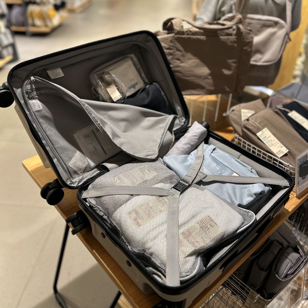 【イオン八事】帰省や旅行に持っていたい、無印良品のハードキャリーケース_1ZZyYy