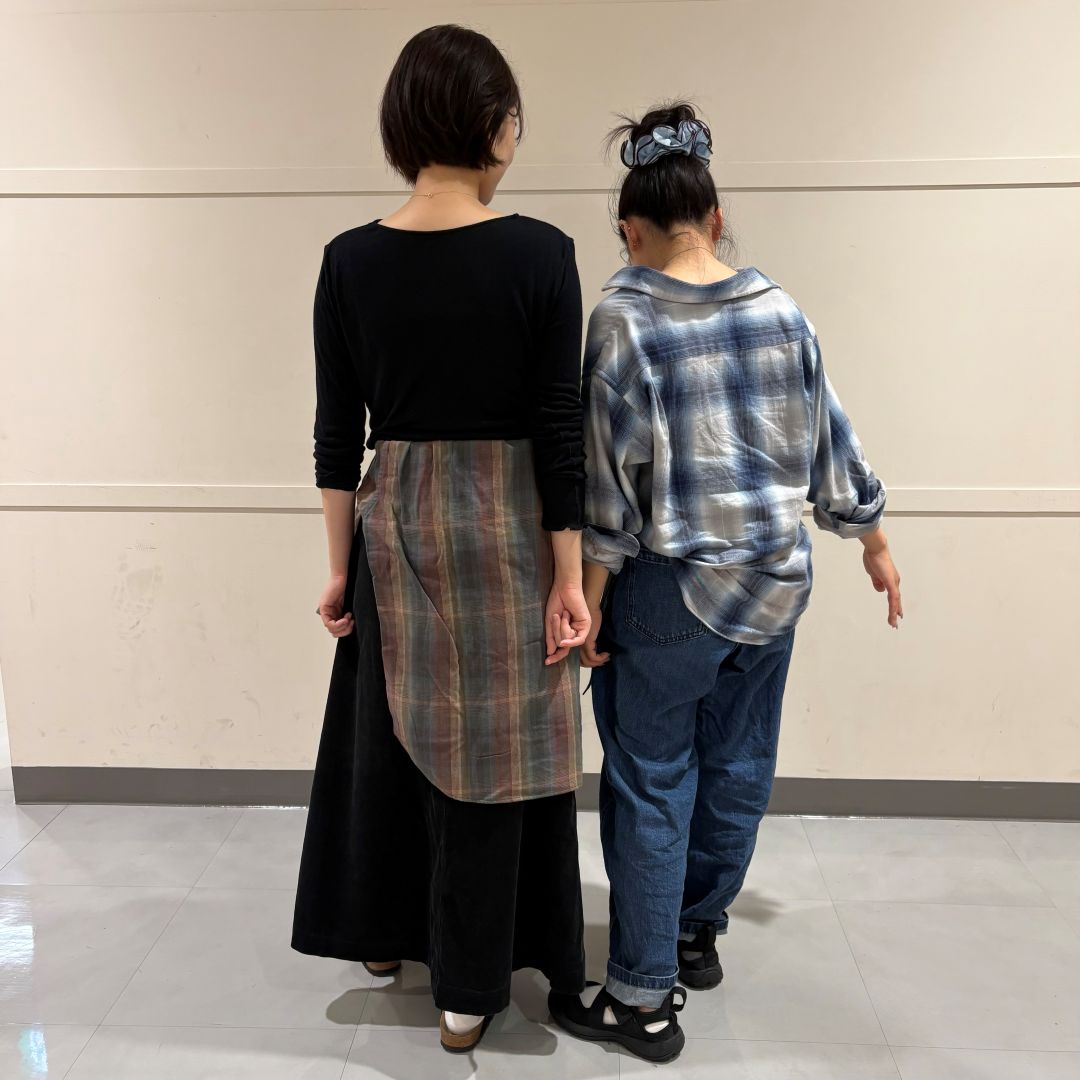 【イオン八事】紳士　両面起毛フランネル長袖シャツ が入荷しました_0A7YL2