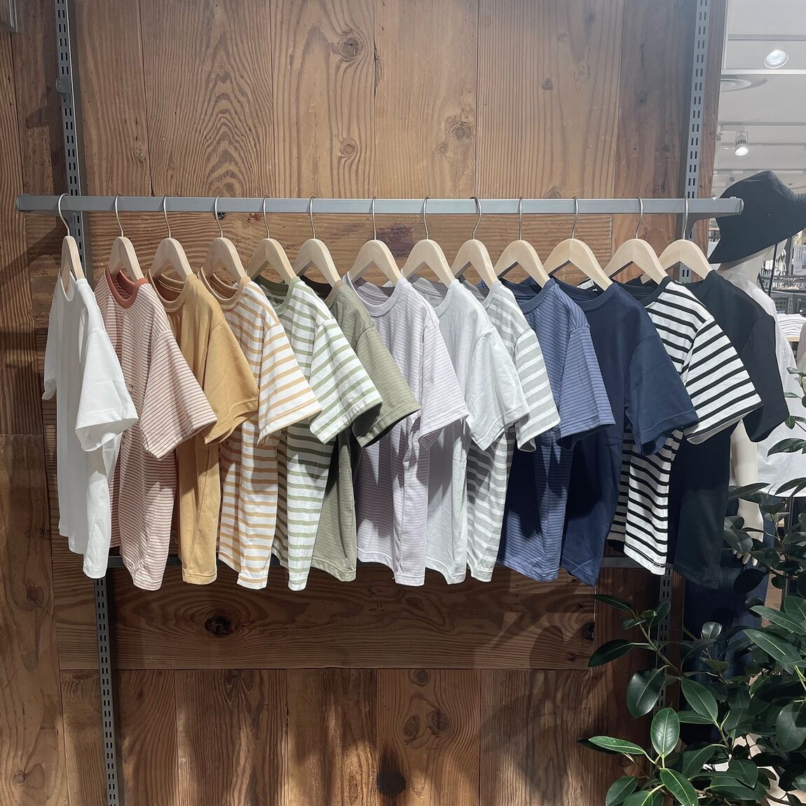 天竺編みクルーネック半袖Tシャツ