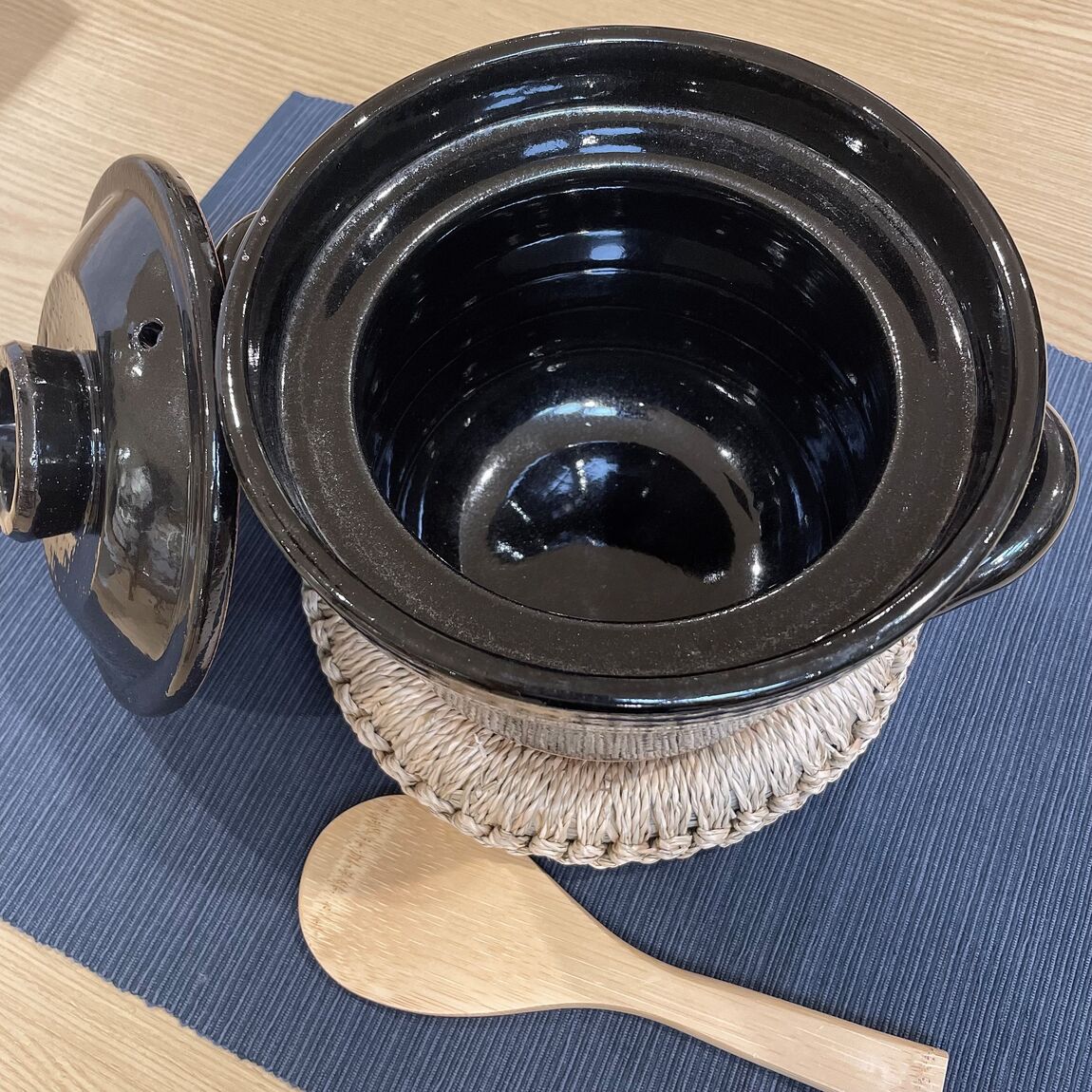 レンジで温め直せる萬古焼ごはん鍋