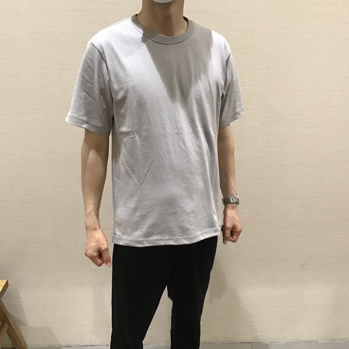 太番手天竺編みTシャツ