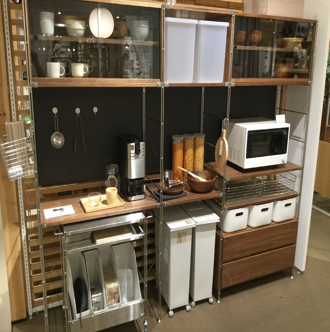 スチールユニットシェルフ無印良品MUJI