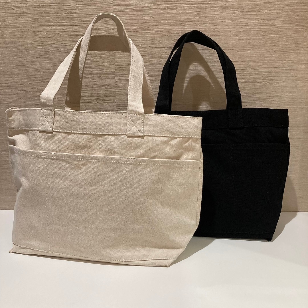 帆布　横型トート