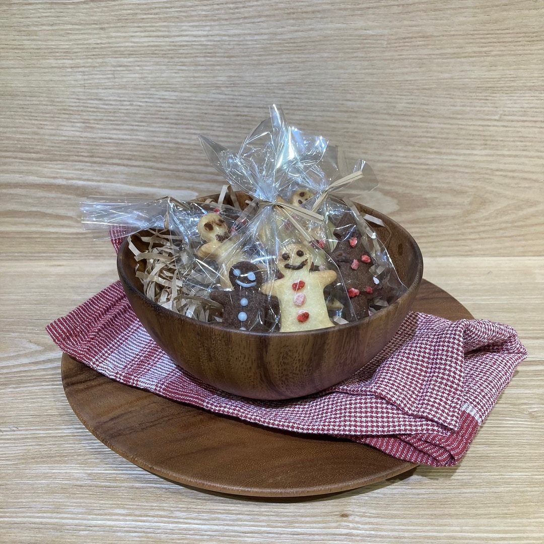 自分でつくる　クリスマス型抜きクッキー