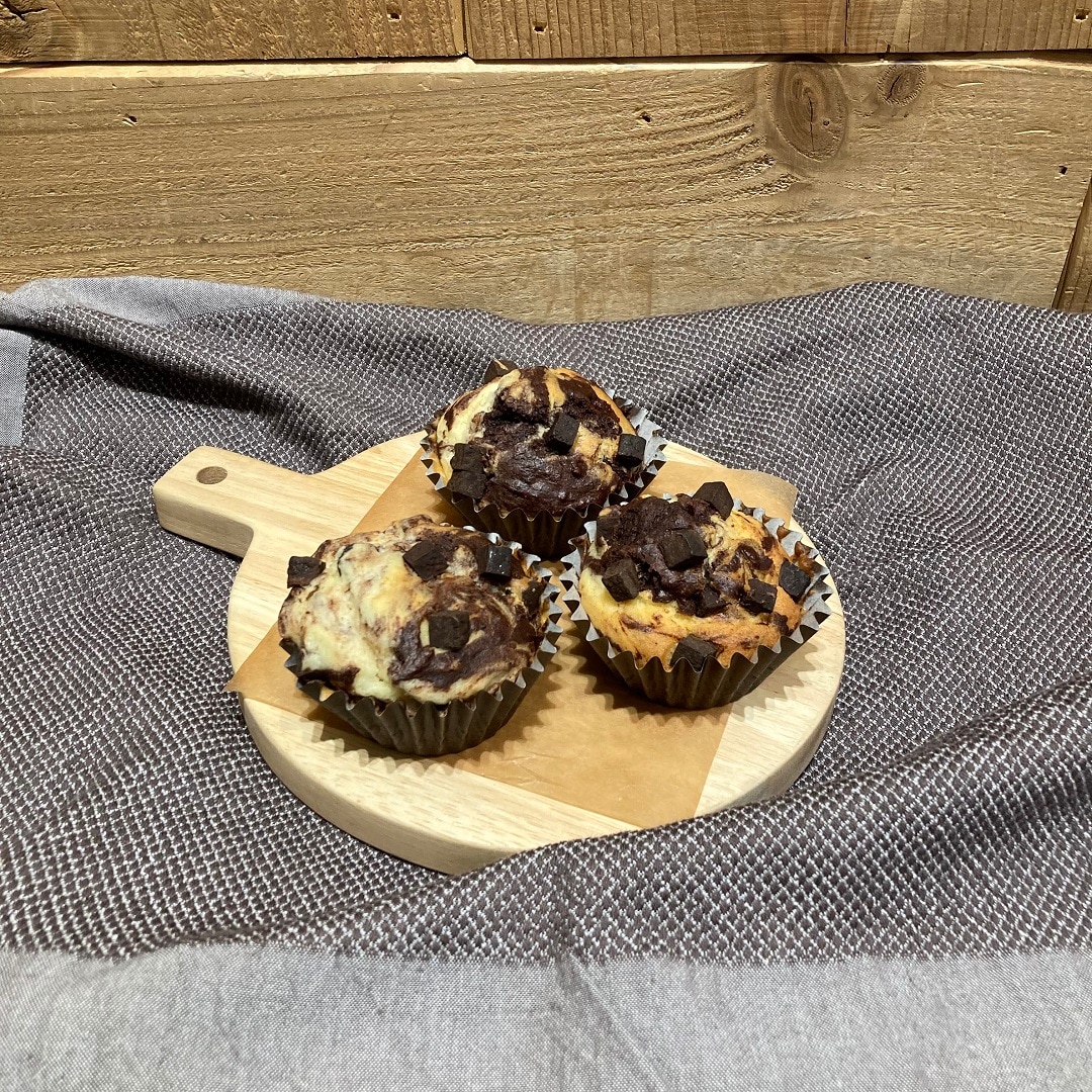 自分でつくるチョコチップマフィン