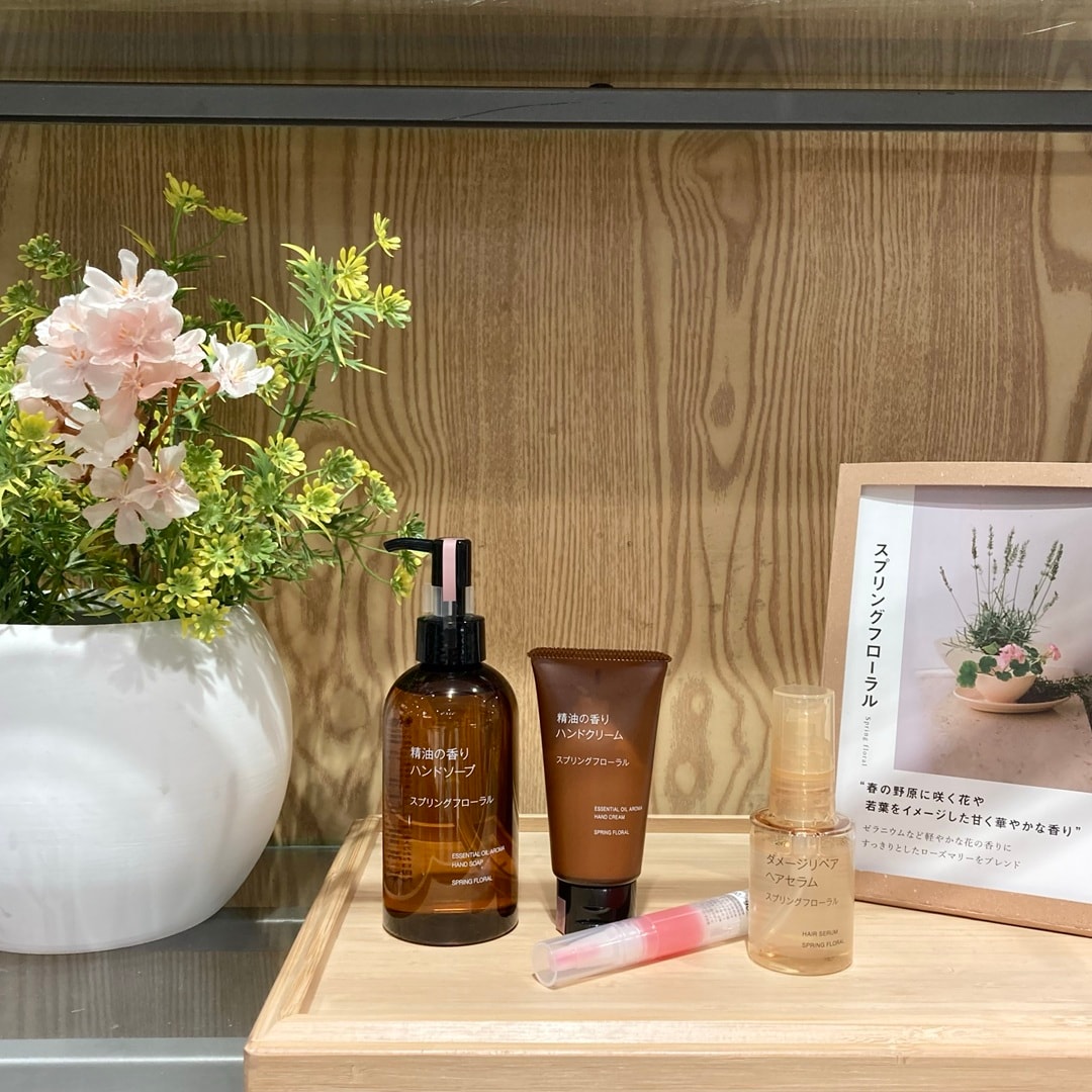スプリングフローラルの香り ハンドケア、ヘアケア