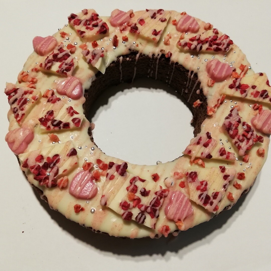ホワイトチョコのバウムアレンジ