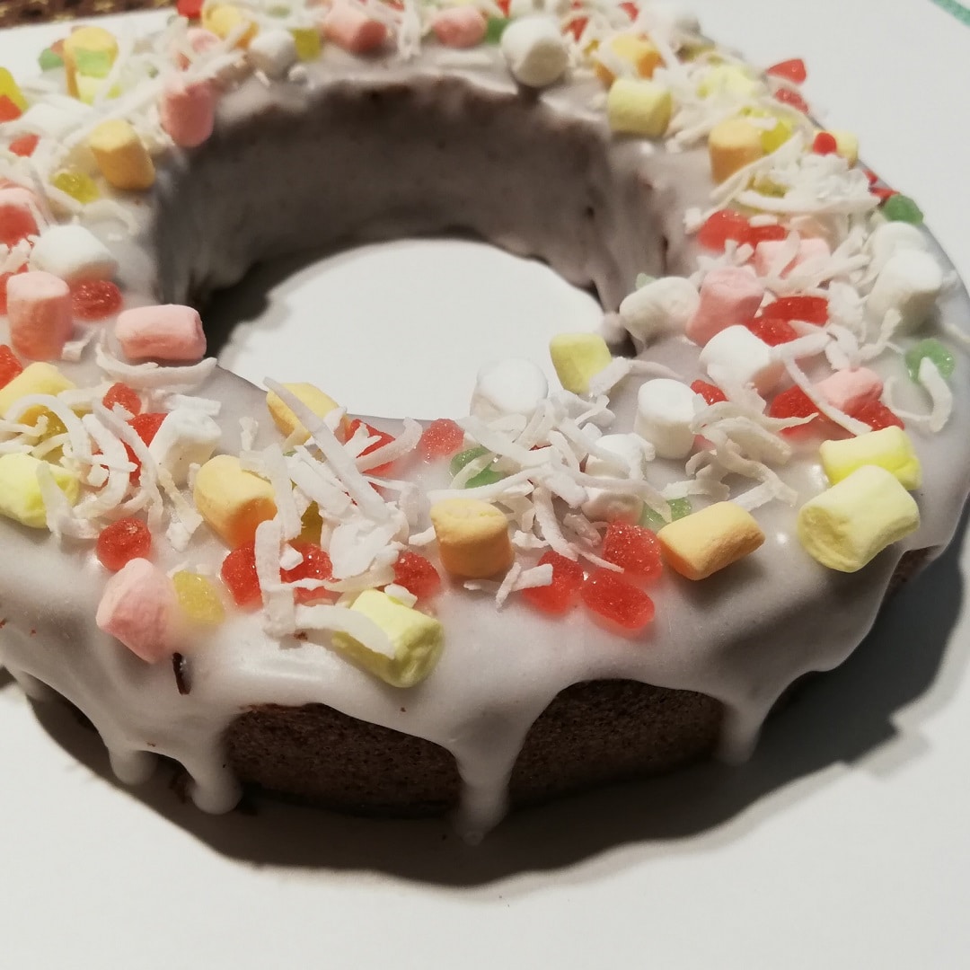マシュマロのバウムアレンジ