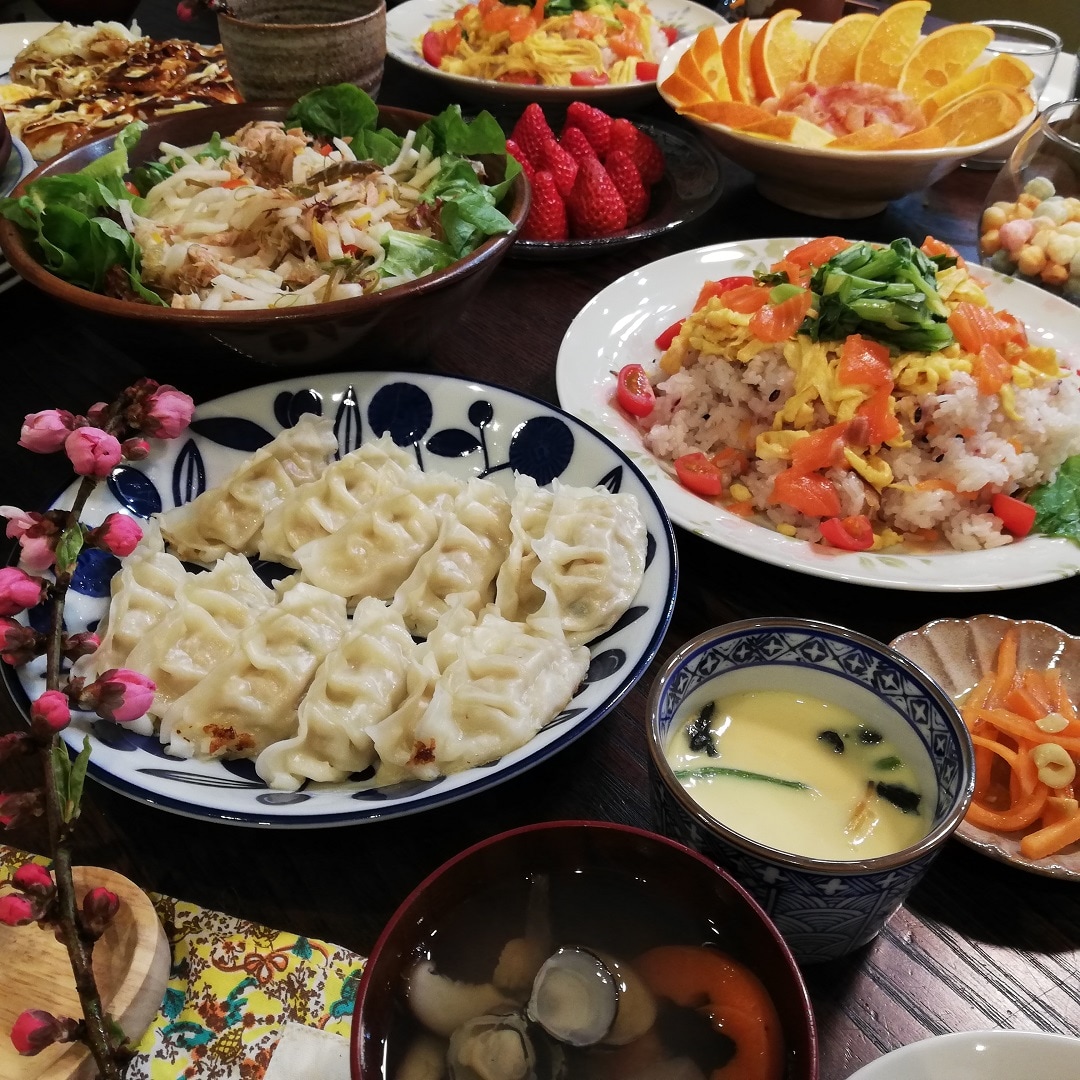 ひな祭りのごちそう