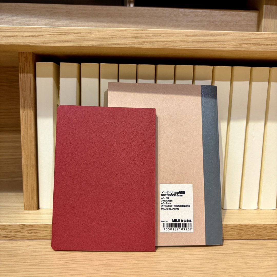 A6ノートとサイズ比較