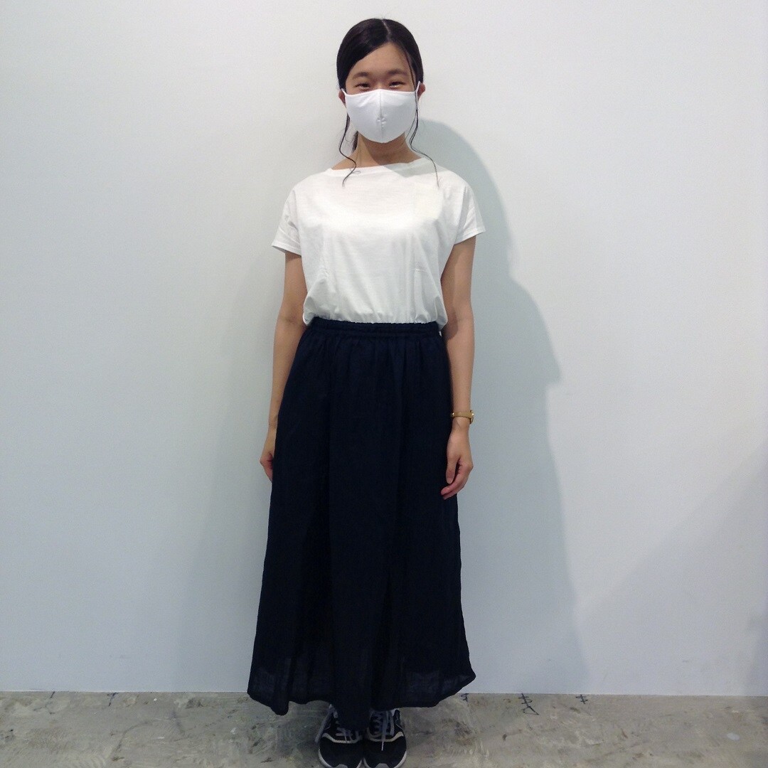 ムラ糸天竺編みTシャツ