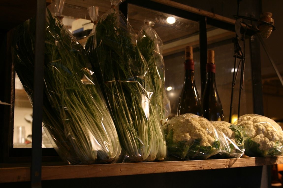 野菜売り場の写真