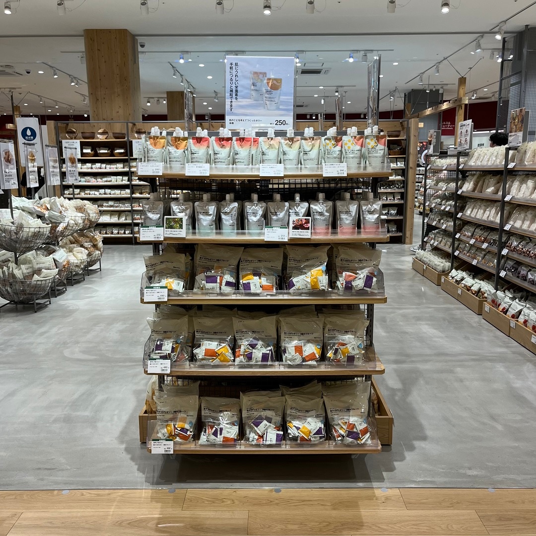 肌ゼリー　売場