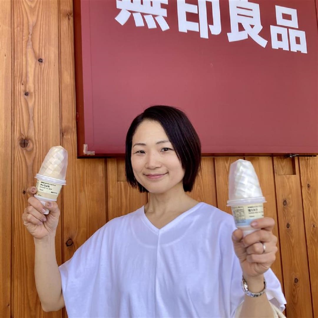 看板前