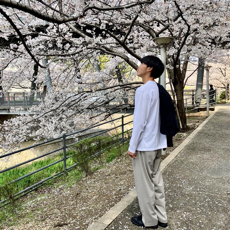 【みのおキューズモール】さらっと便利！紳士ワンタックワイドパンツ