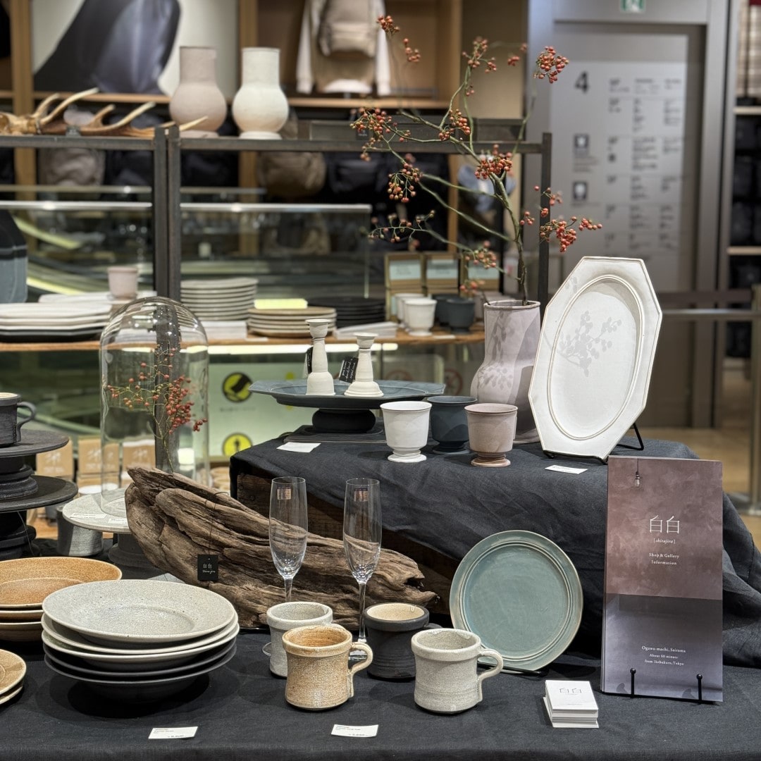 【銀座】白白/shirajira POP-UP STORE 開催のお知らせ