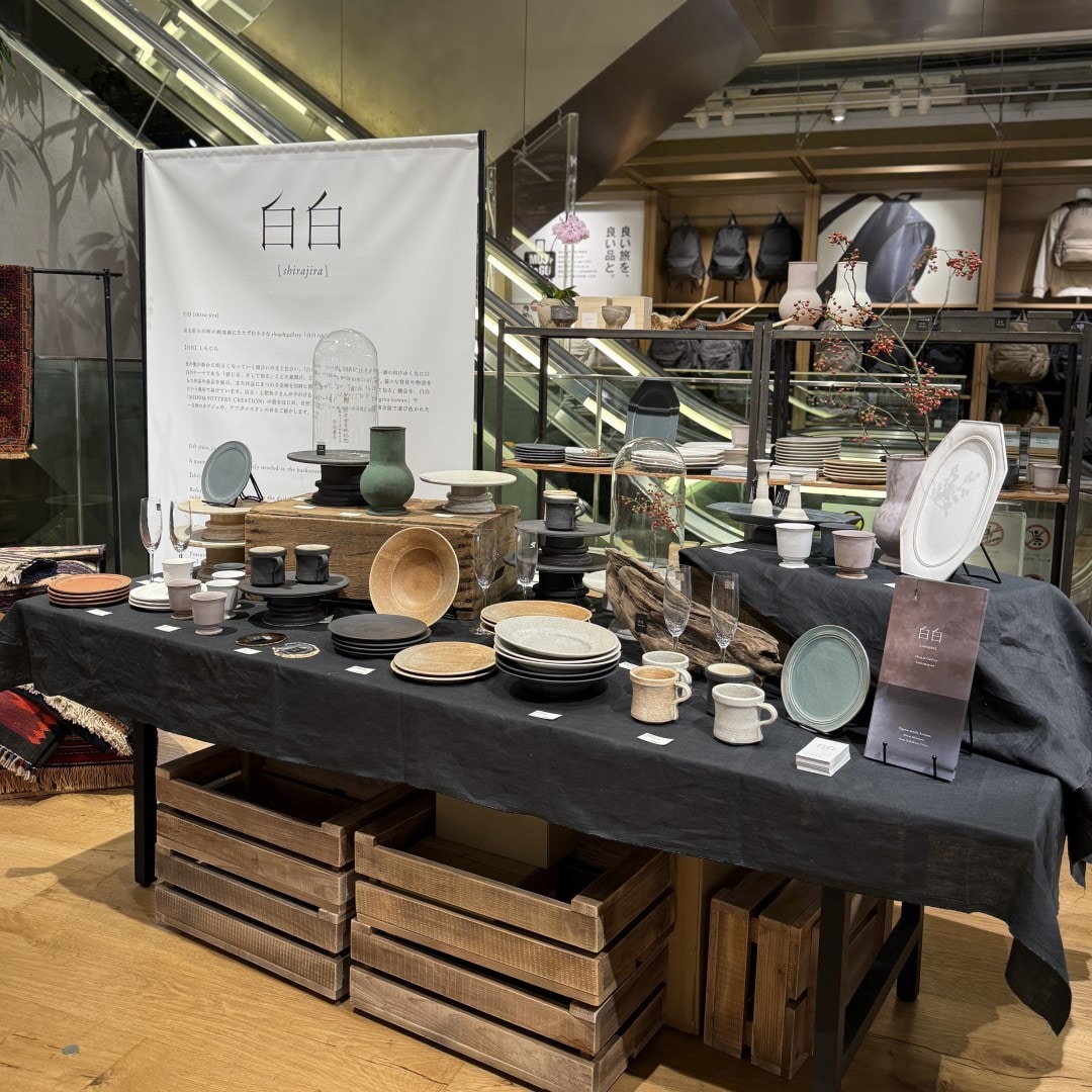 【銀座】白白/shirajira POP-UP STORE 開催のお知らせ