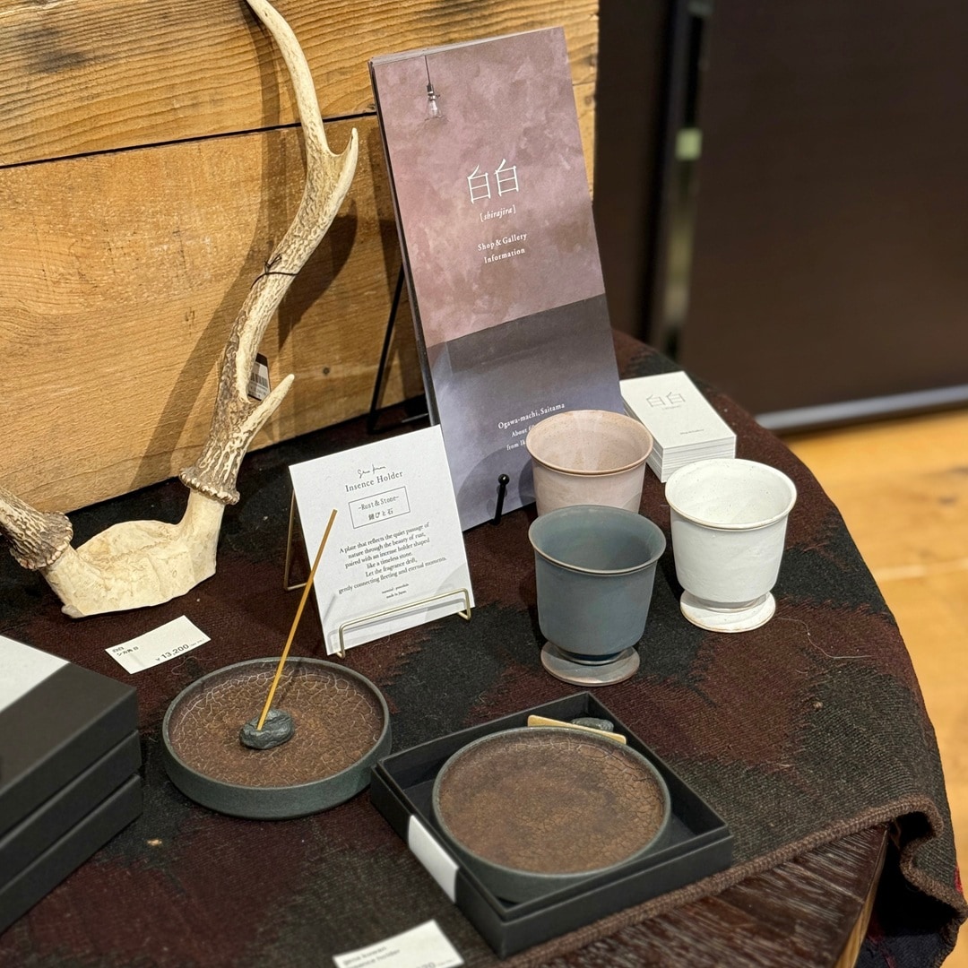 【銀座】白白/shirajira　POP-UP STORE まもなく終了