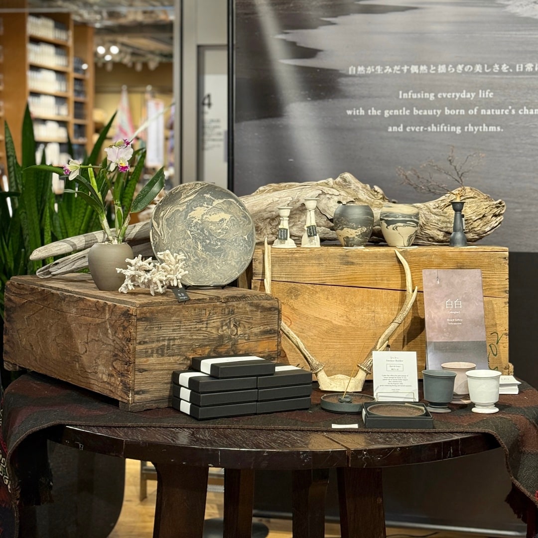 【銀座】白白/shirajira　POP-UP STORE まもなく終了 