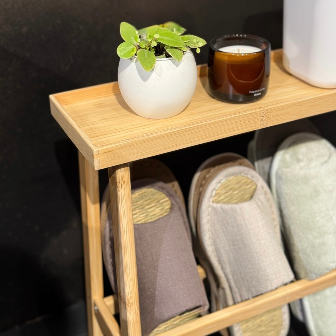 【銀座】環境に配慮した竹材の家具