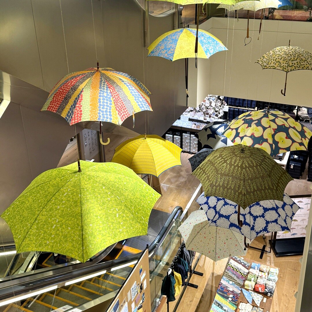 【銀座】イイダ傘店 展示販売会 傘の雨 ～It‘s Raining Umbrellas ～