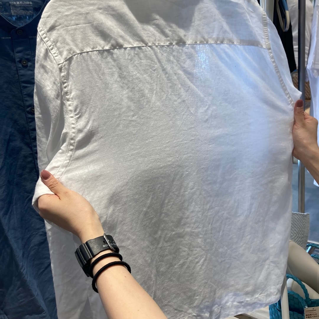 【アスモ高山】麻を着る、洗いざらしリネン