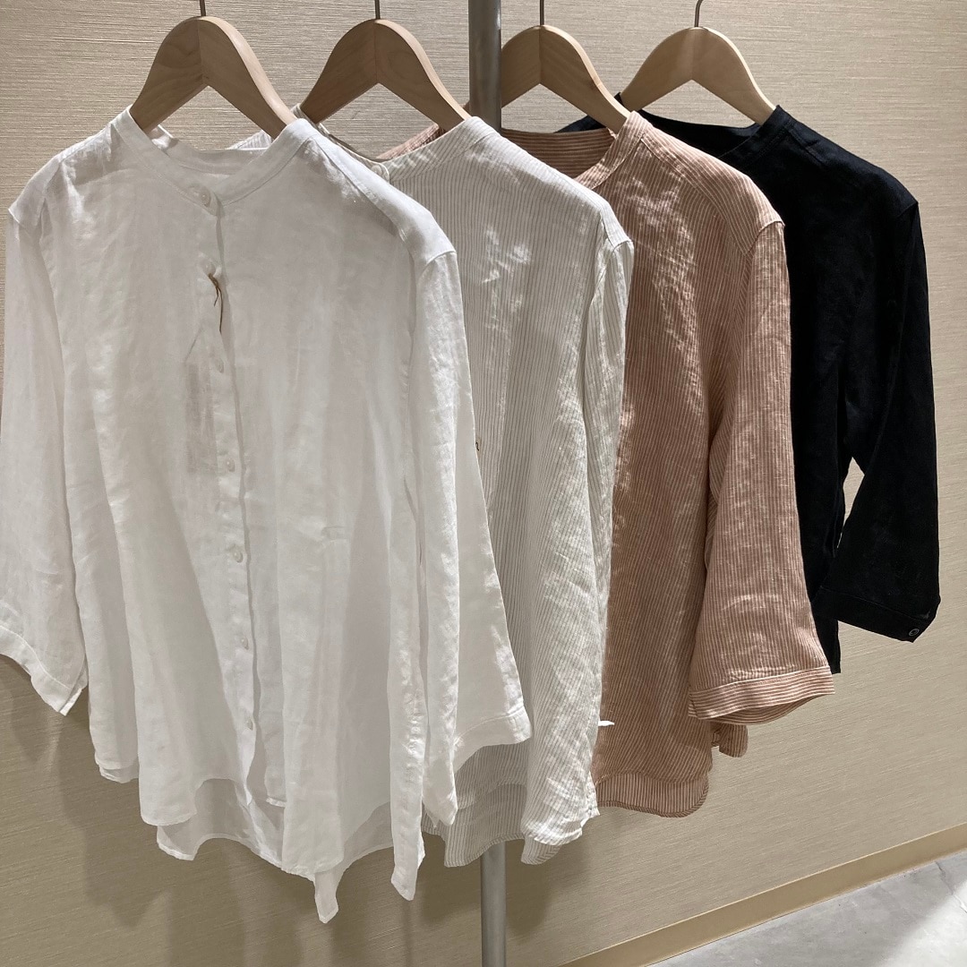 【アスモ高山】麻を着る、洗いざらしリネン
