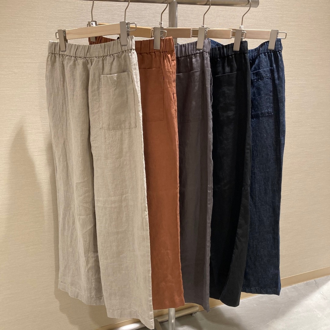 【アスモ高山】麻を着る、洗いざらしリネン