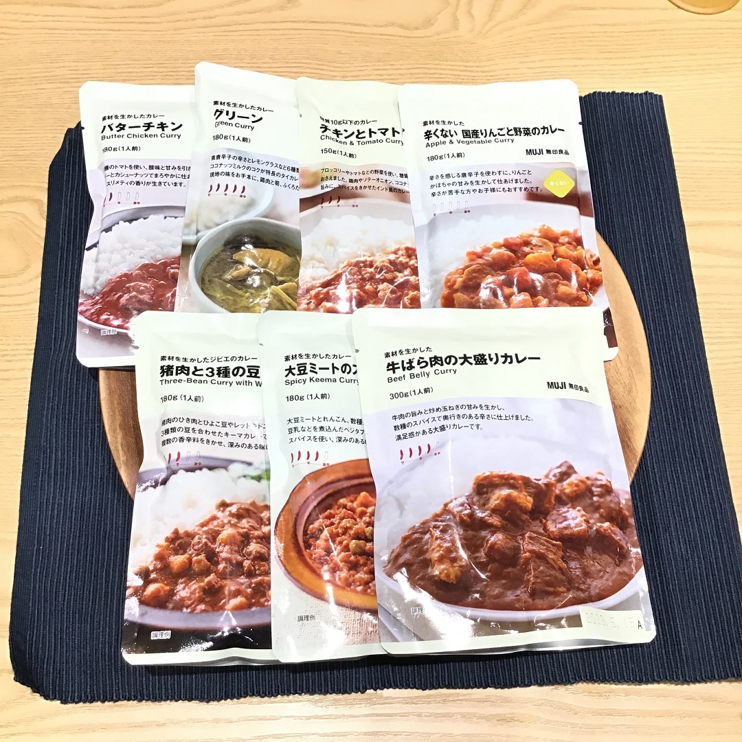 レトルトカレー各種
