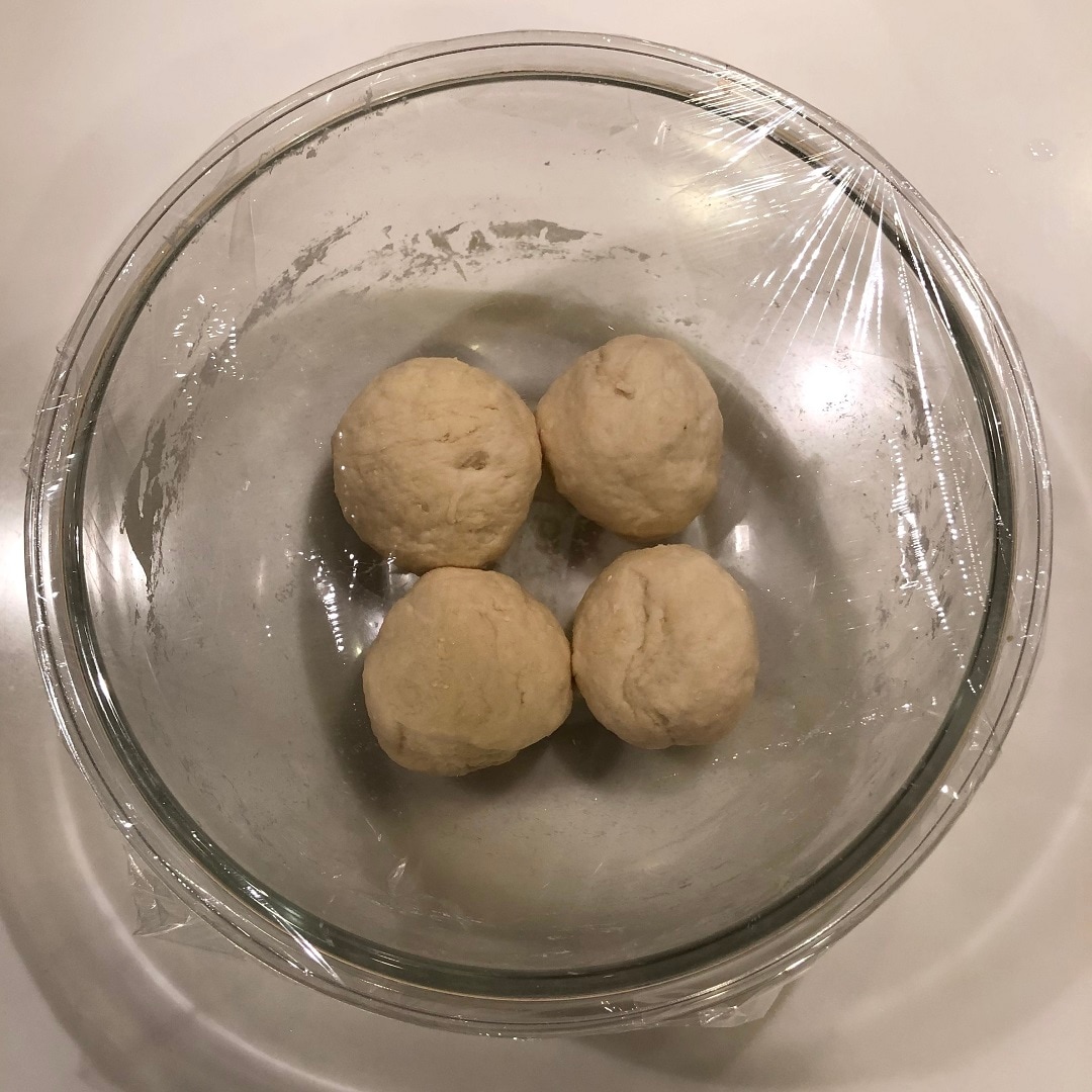 ナン発酵中