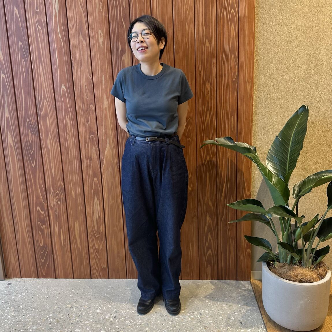 涼感汗じみしにくい半袖シャツ