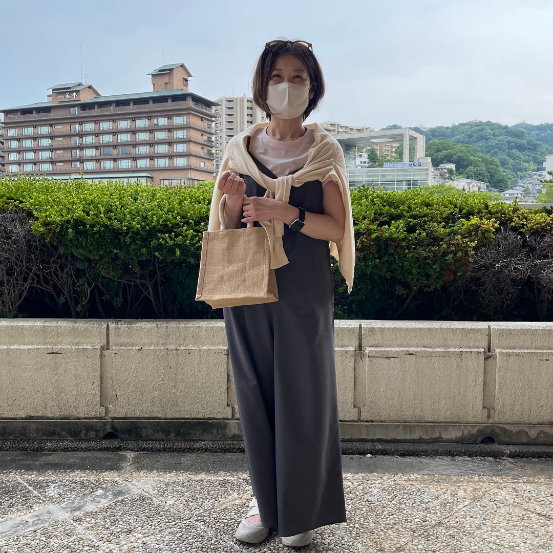 婦人　おたより　正面