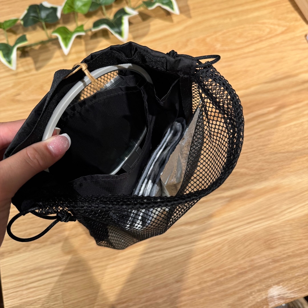 メッシュ巾着　ダブルタイプ