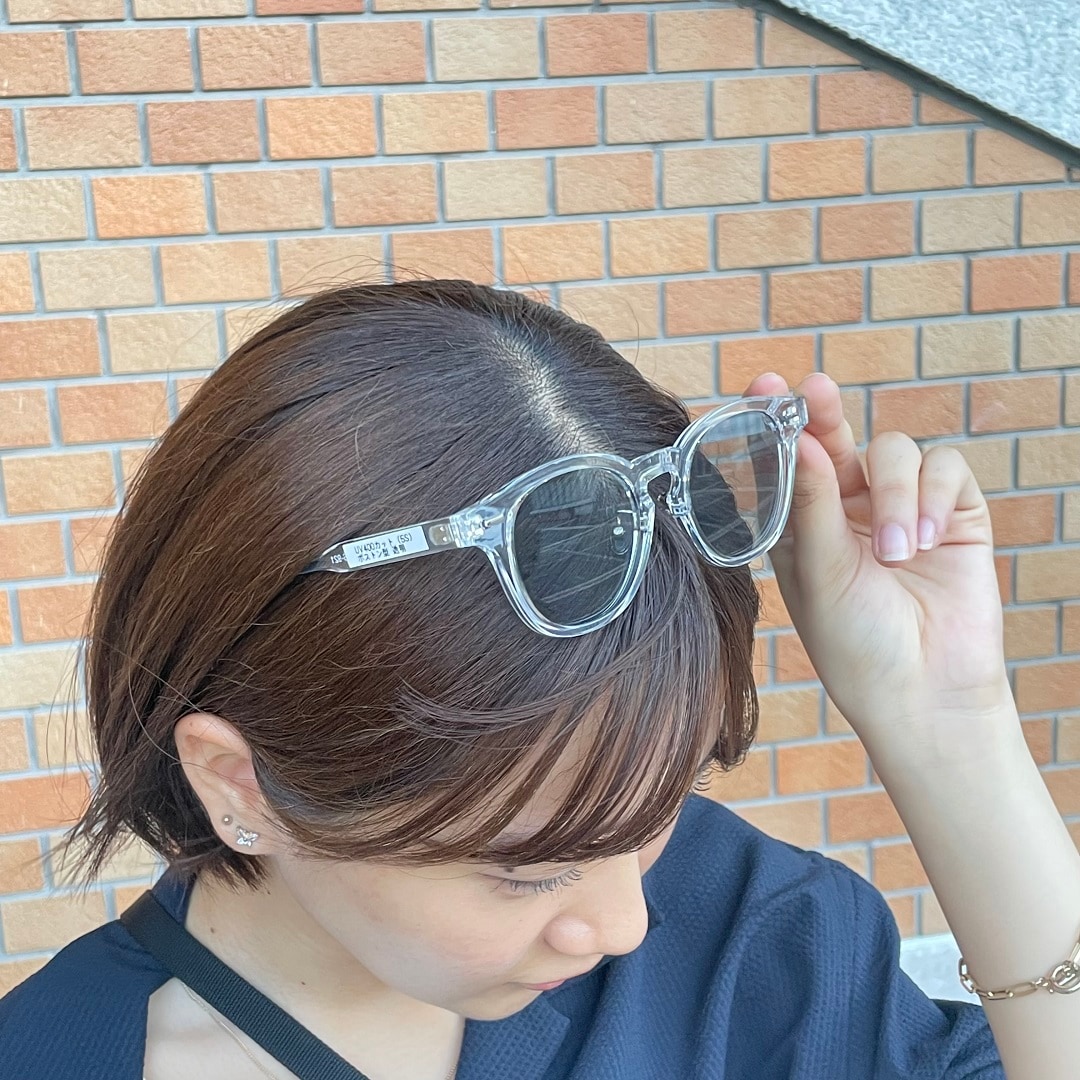 婦人 おたより サングラス