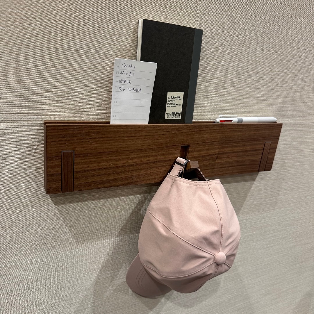 壁に付けられる家具