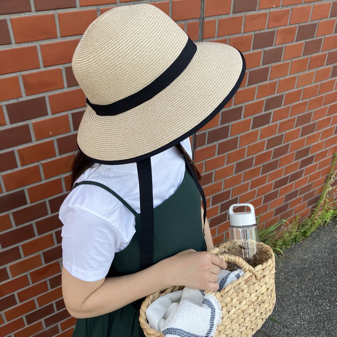 強撚ボイル　キャミソールワンピース
