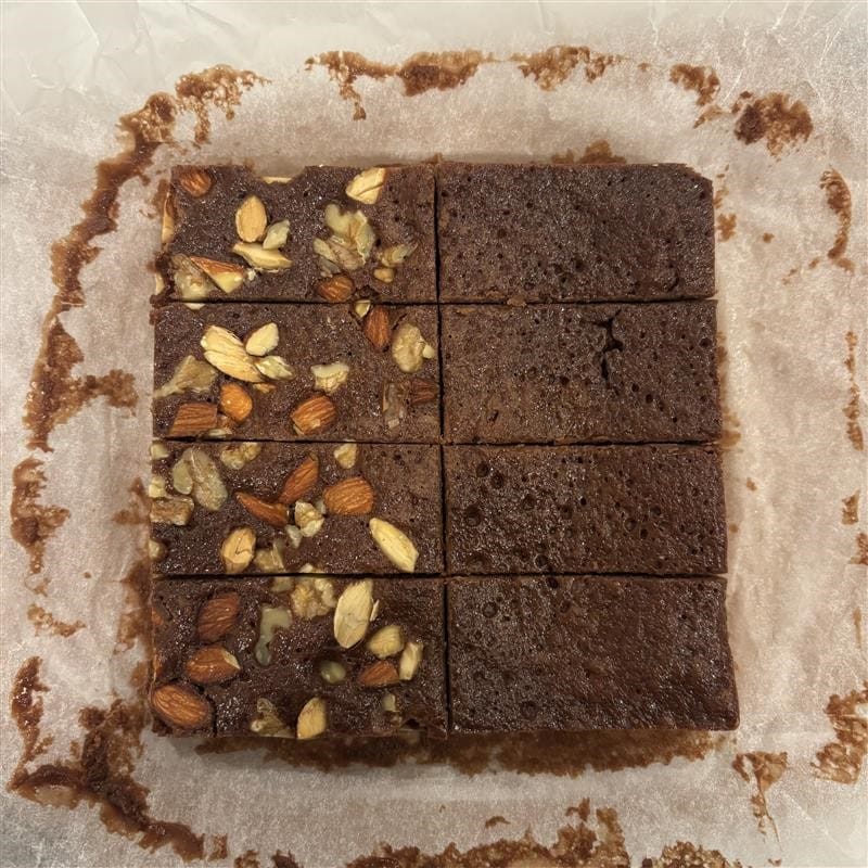 【イオンモール須坂】アレンジレシピ｜「自分でつくる　米粉のパンケーキ」で作るチョコブラウニー