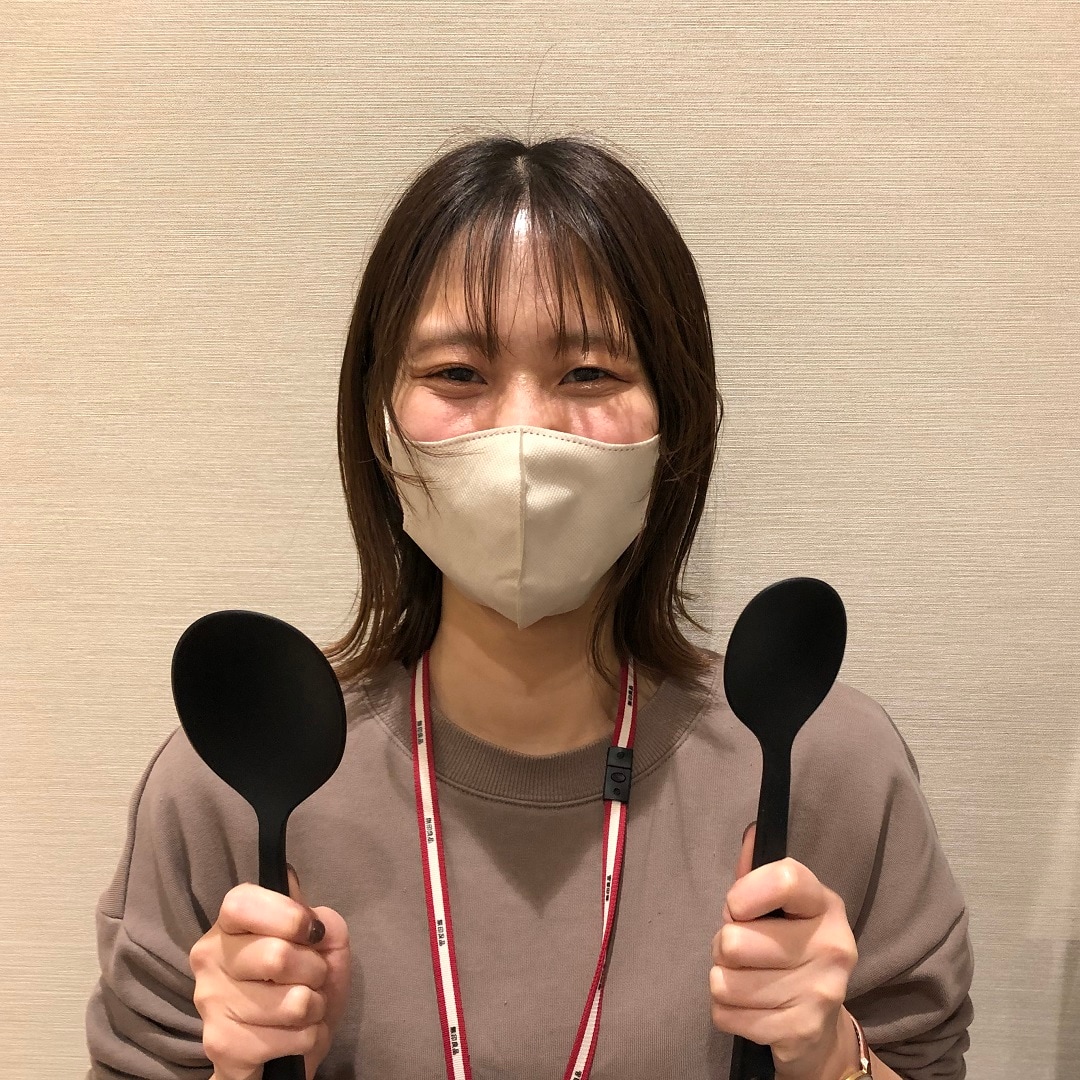 スプーン手持ち