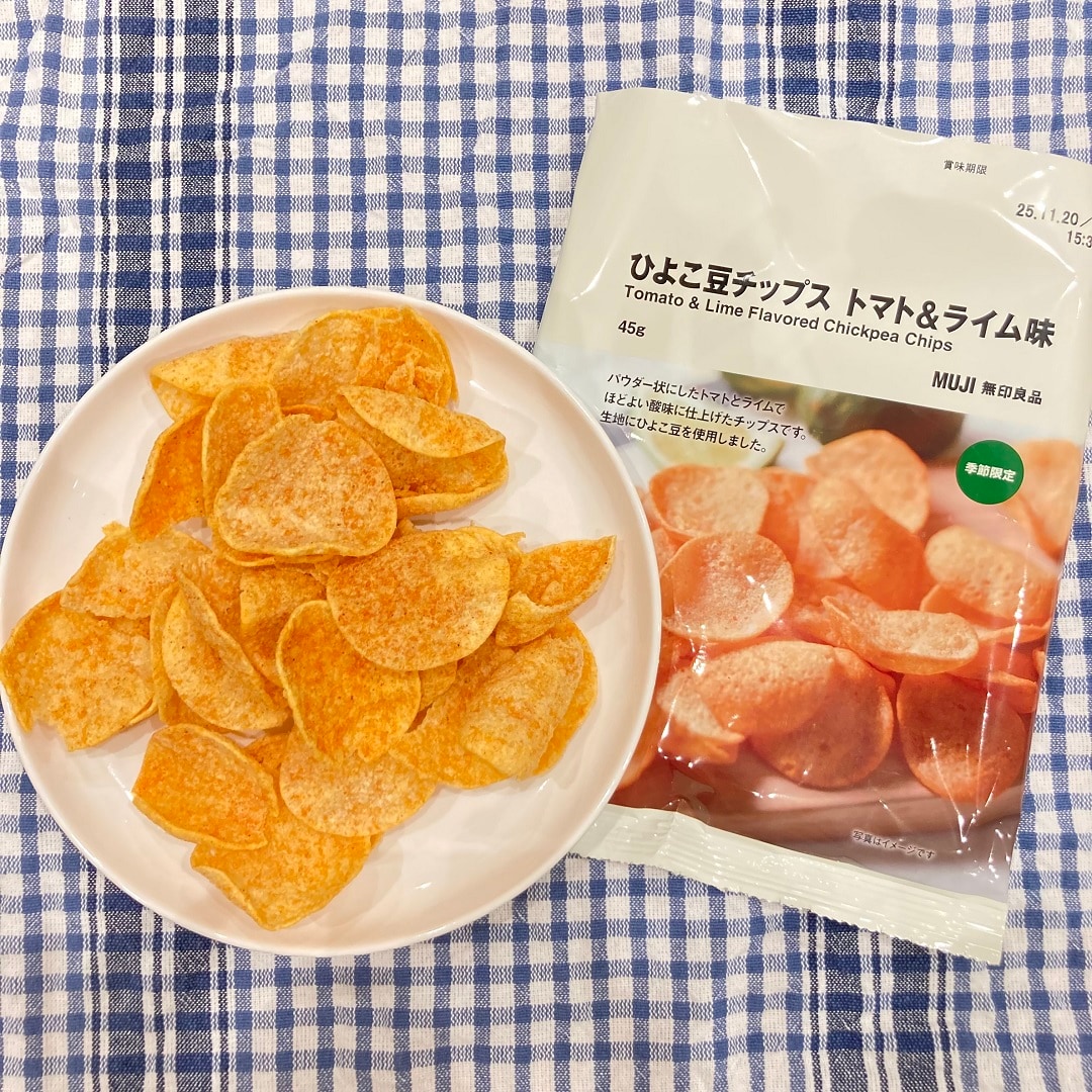 ひよこ豆チップス　トマト＆ライムの写真