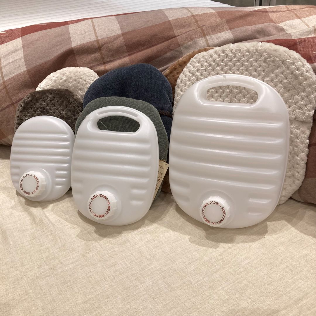 湯たんぽ　サイズ画像