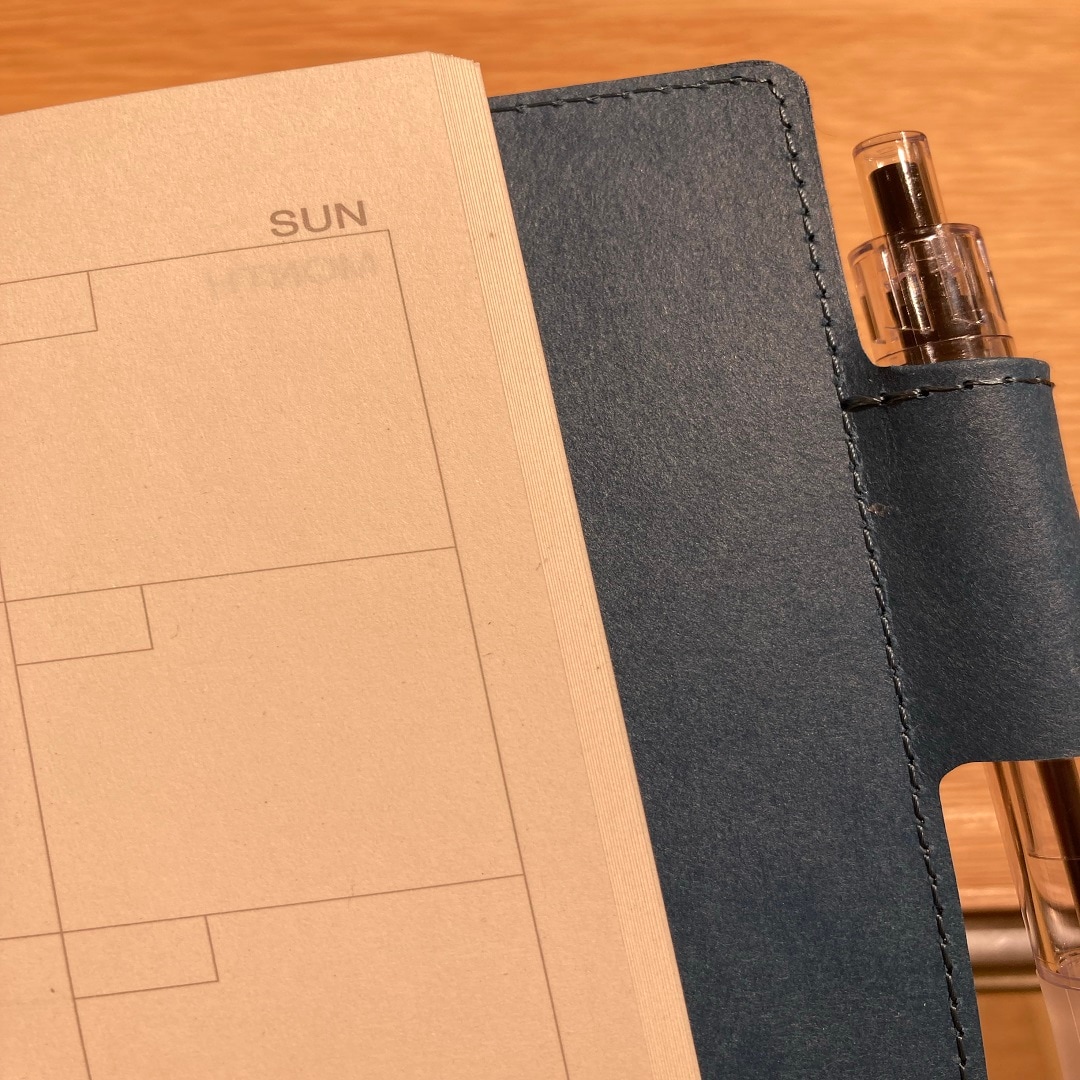 ノートカバーの写真