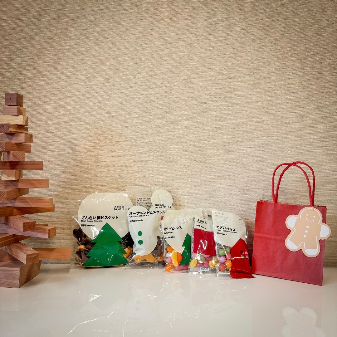 クリスマスのお菓子・ぽち菓子
