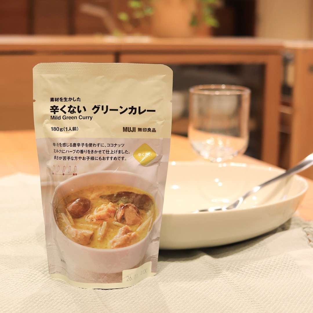 辛くないグリーンカレー