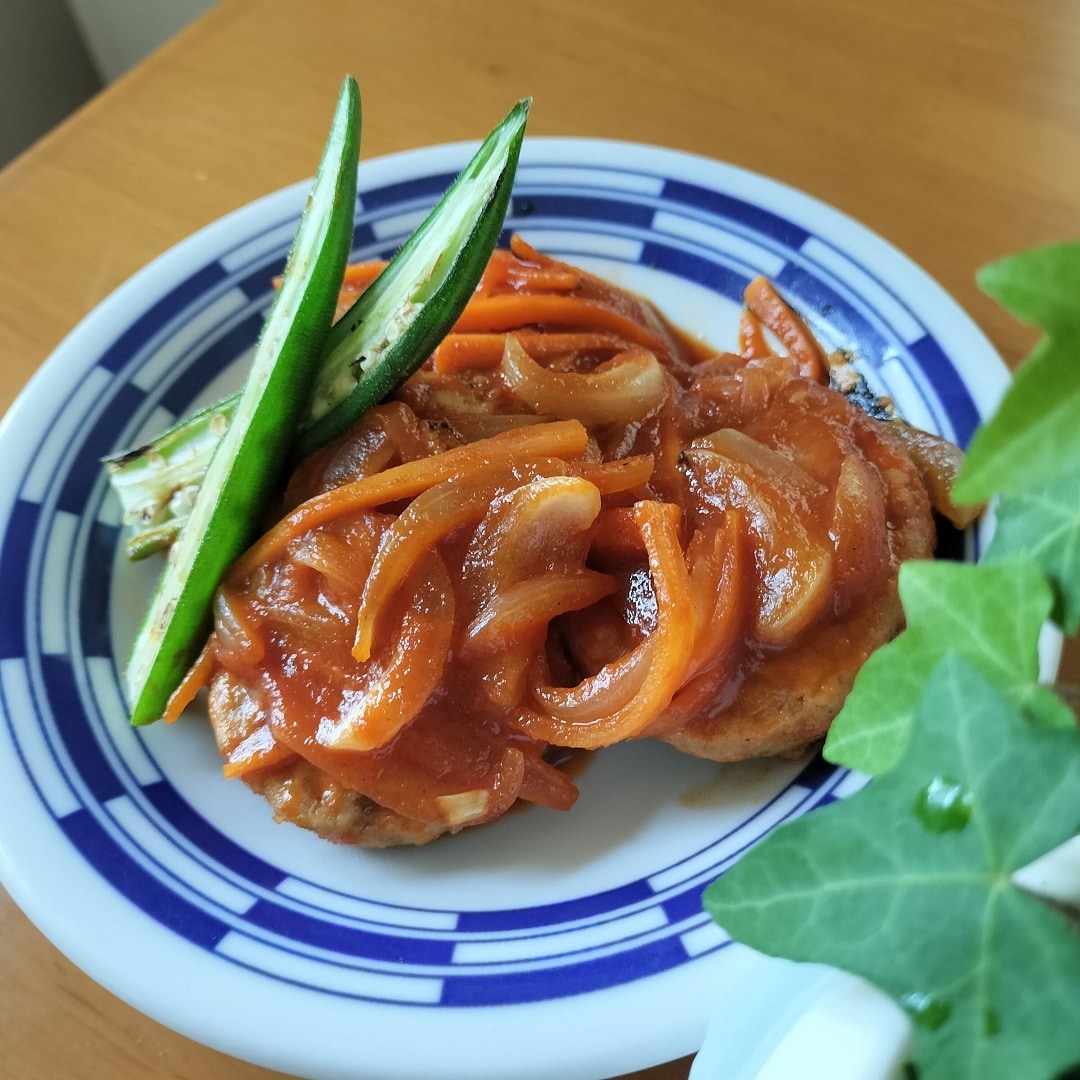 ハンバーグ完成