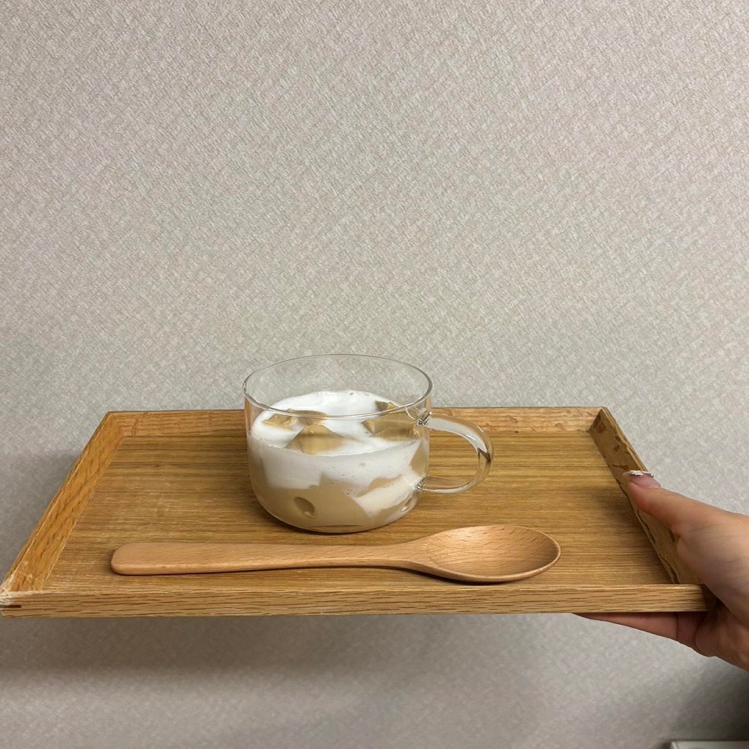 器に入ったコーヒーミルクプリン