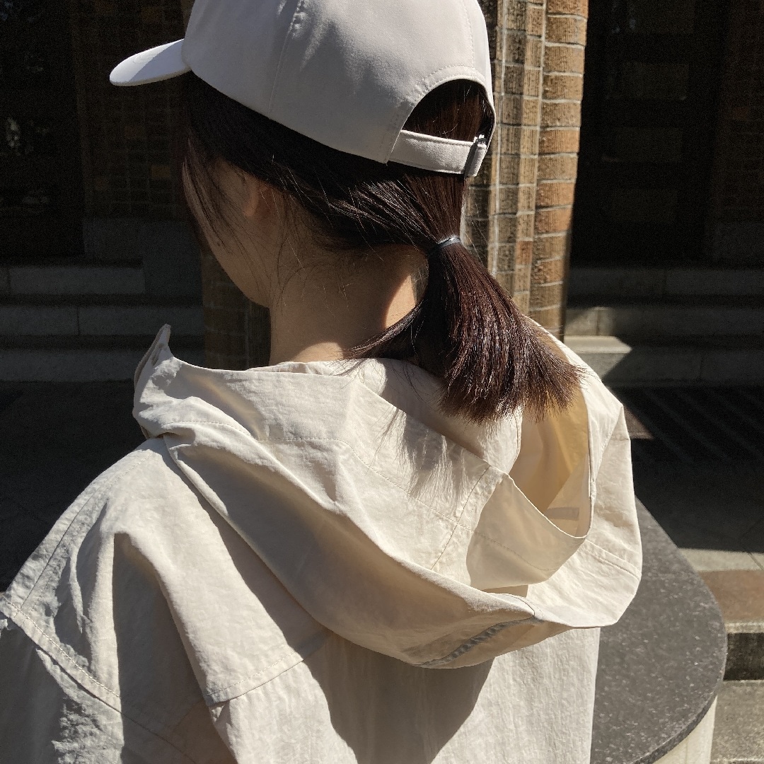 フード部分の拡大写真