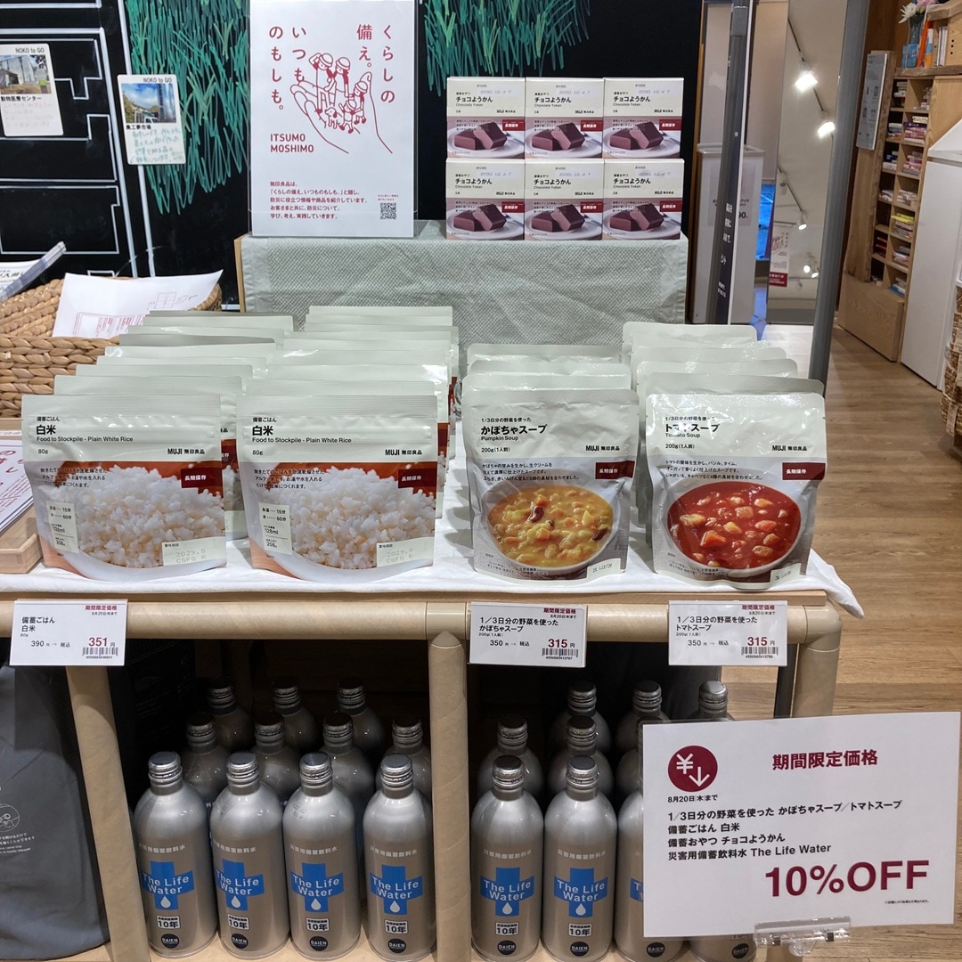 長期保存食品画像
