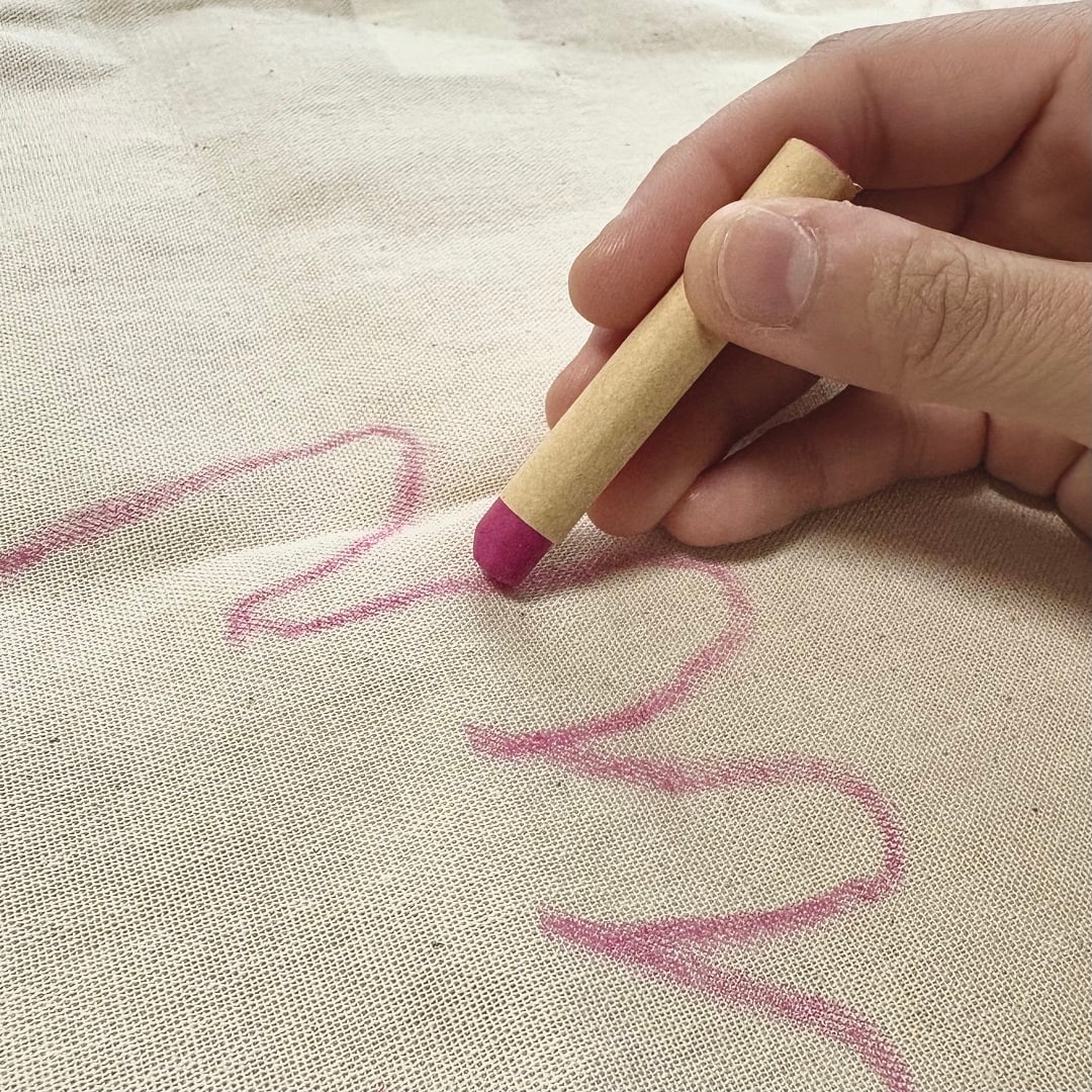 「布描きクレヨン」の使用イメージ画像